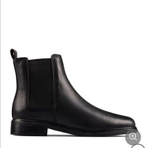 Clarks leather boots